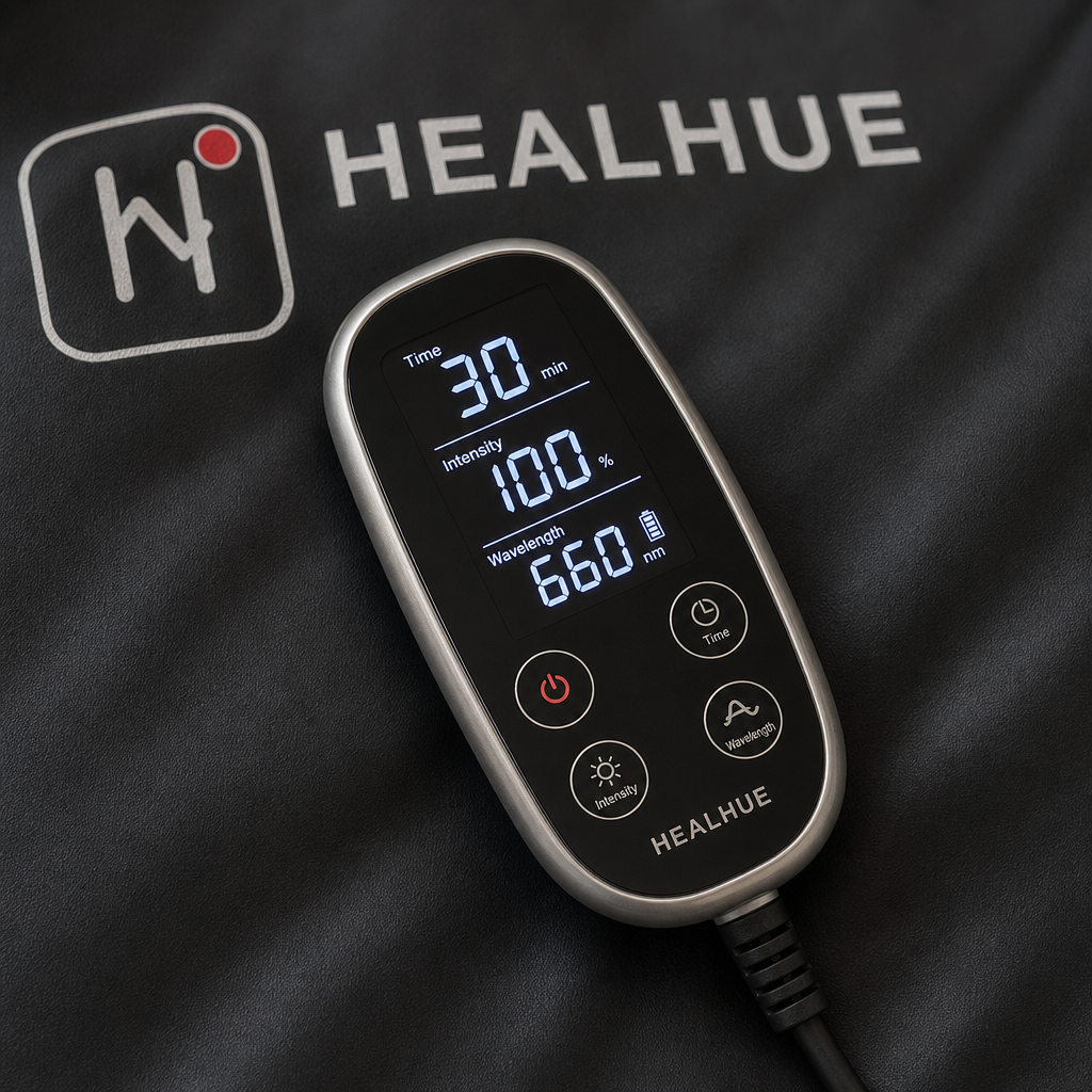 HealHue handheld controller display